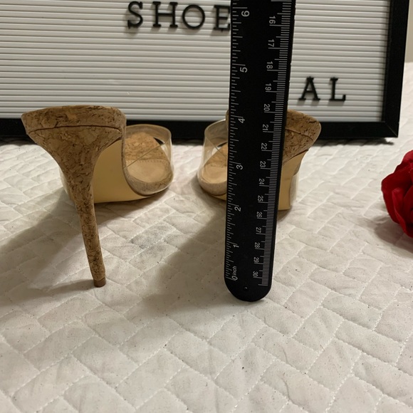 Brand New heel clear/transparent mules - Picture 4 of 5
